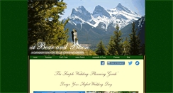 Desktop Screenshot of canmoreweddings.com